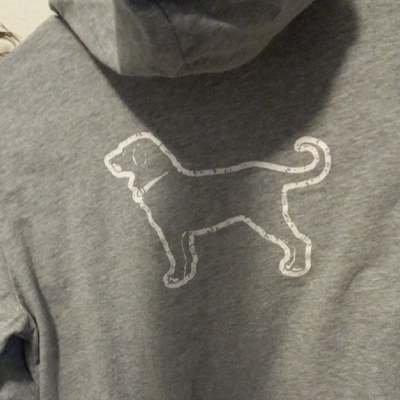 The Black Dog Classic Gray Hoodie - Picture 6 of 7